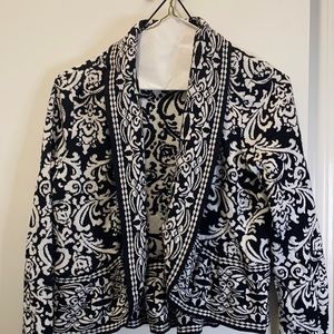 Style & Co petite P/S 100% cotton cardigan